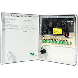 PS-1209L-10A Τροφοδοτικό-κατανεμητής για C.C.T.V. κάμερες 12V 10A 9 καναλιών (1.2.3) AMARAD