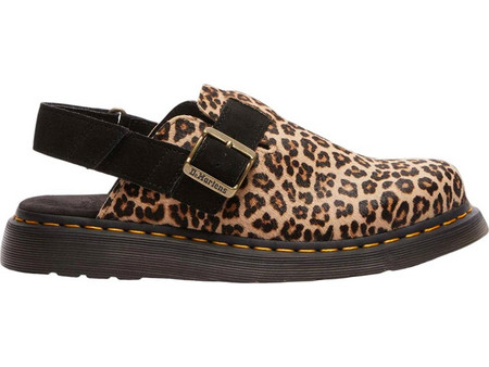 Dr.Martens Jorge II Mini Leopard Spot Hair On + Eh Suede Light Tan+Black