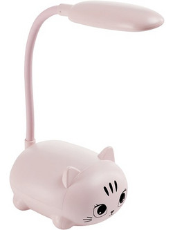 BACK2FUN ΦΩΤΙΣΤΙΚΟ ΓΡΑΦΕΙΟΥ LED BLISTER 6.5x16x7.5cm KITTY ΡΟΖ