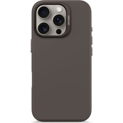 Decoded AntiMicrobial Silicone Backcover iPhone 16 Pro Black