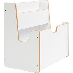 Ραφιέρα Crane Pakoworld Λευκό Mdf 57X34X55Εκ