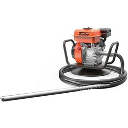 Turbo Δονητής μπετόν 7Hp με μαρκούτσι 6m (GE400)