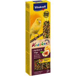 Vitakraft Kracker Canaries with Apricot & Fig 2τμχ 60gr