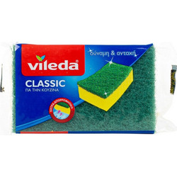 Vileda Classic Σφουγγάρι Πιάτων 1 Τεμάχιο
