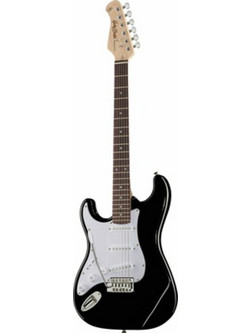 Harley Benton Student Series ST-20LH Ηλεκτρική Κιθάρα ST Style με Μαγνήτες SSS & Ταστιέρα Rosewood Black
