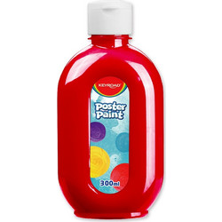 Keyroad Poster Paint Κόκκινο 300ml