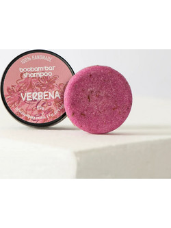 Boobam Verbena Bar Φυτικό Σαμπουάν για Προστασία Χρώματος & Επανόρθωση για Βαμμένα Μαλλιά 60gr