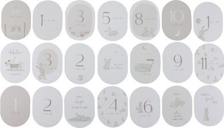 Little Dutch Αναμνηστικές Κάρτες Milestone Cards Baby Bunny