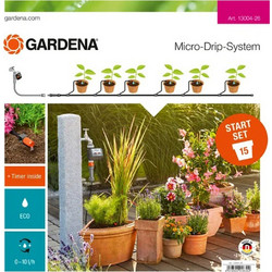 Gardena - 13004-26 Σέτ Αυτόματου Ποτίσματος Με Προγραμματιστή για 15 Γλάστρες (9670397-01)