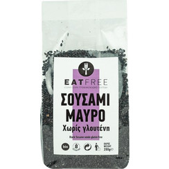 ΣΟΥΣΑΜΙ ΜΑΥΡΟ ΧΩΡΙΣ ΓΛΟΥΤΕΝΗ 200ΓΡ EAT FREE BIO