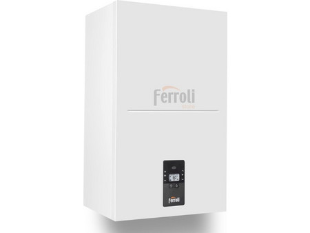 Ferroli Bluehelix Alpha 34C Επιτοίχιος Λέβητας Αερίου Συμπύκνωσης με Καυστήρα 29234kcal/h