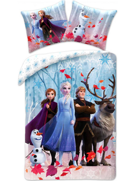 Disney Frozen Leaf bedding set 140x200cm, 70x90 cm