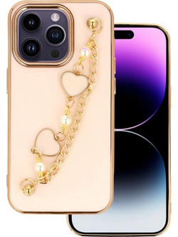 Senso Spd Chain Hearts Iphone 14 Pro Light Pink - (SESCHIP14PROB)