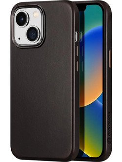 Dux Ducis Naples MagSafe Back Cover Dark Brown (iPhone 14 Plus)