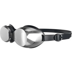 Speedo Jet Mirror Γυαλάκια Κολύμβησης Ενηλίκων Αντιθαμβωτικά Μαύρα Χρυσά