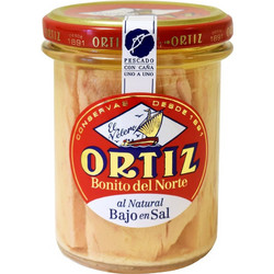 Λευκός Τόνος σε Νερό Χωρίς Αλάτι Ortiz White Tuna in Water 150g