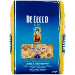 Ζυμαρικά De Cecco Classic No 93 Farfalle