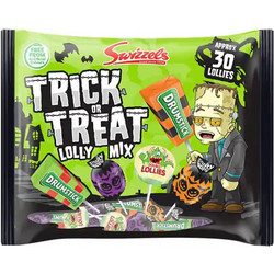 Συλλογή με Γλειφιτζούρια Halloween Swizzels Trick or Treat Lolly Mix