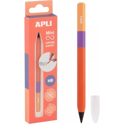 Mini infinite pencil Apli HB tricolor 19964