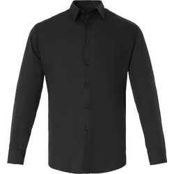 AXON Ανδρικό Πουκάμισο Μακρυμάνικο 50.8011 Black