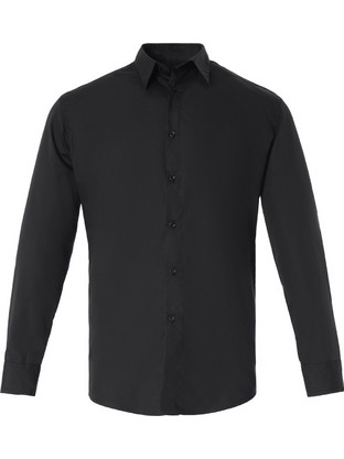 AXON Ανδρικό Πουκάμισο Μακρυμάνικο 50.8011 Black