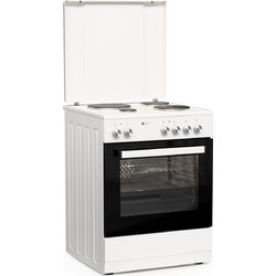 Thermogatz TGS E120 WH Κουζίνα Ηλεκτρική 60lt με Εμαγιέ Εστίες 60cm