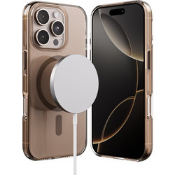 Crong Clear Mag Pro - Case Iphone 16 Pro Magsafe (desert) - (CRGCLRMPIP1663PBRW)