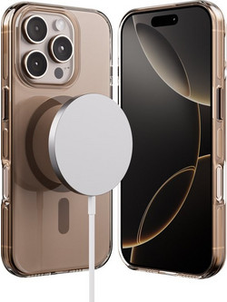 Crong Clear Mag Pro - Case Iphone 16 Pro Magsafe (desert) - (CRGCLRMPIP1663PBRW)