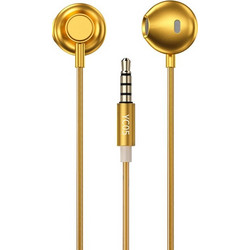 WK YC05 Handsfree Earbud 3.5mm Golden