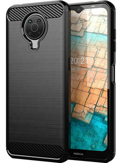 Techsuit - Carbon Silicone - Nokia G10 / G20 - Black