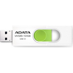 Adata UV320 64GB USB Stick 3.2 Gen 1 με USB-A Λευκό