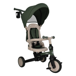 Bebe Stars Urban 7 σε 1 Τρίκυκλο Ποδήλατο με Σκίαστρο & Χειρολαβή Γκρι Ροζ