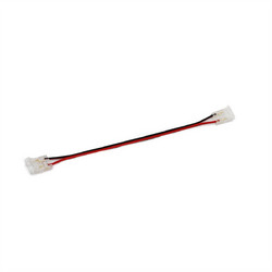 ΜΟΥΦΑ ΜΕ ΚΑΛΩΔΙΟ ΓΙΑ ΤΑΙΝΙΑ LED COB ΜΟΝΟΧΡΩΜΗ 10mm ADELEQ - 30-63