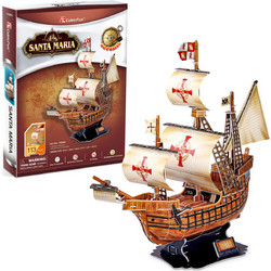Puzzle CubicFun Santa Maria 3D 113 Κομμάτια