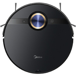 Midea M7 Pro Black Σκούπα Ρομπότ για Σκούπισμα & Σφουγγάρισμα με Χαρτογράφηση και Wi-Fi