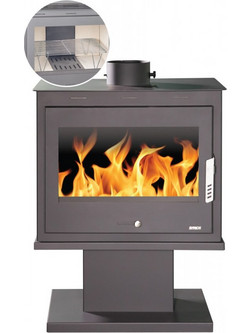 Syrios Knossos AS-SY-15NB Ατσάλινη Ξυλόσομπα 18.2kW