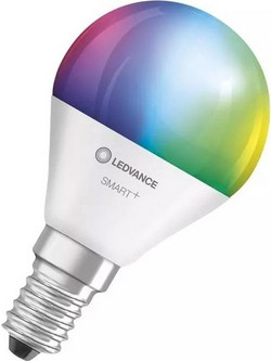 ΛΑΜΠΑ LED ΣΦΑΙΡΙΚΗ E14 5W RGBW 470lm SMART WIFI DIM