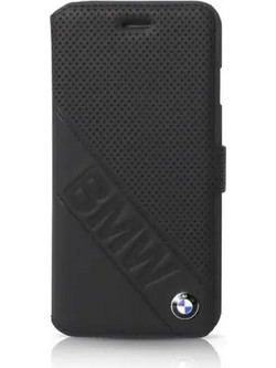 BMW Signature Leather Booktype Case for Sony Z5 - Black - (BMW000071-0)
