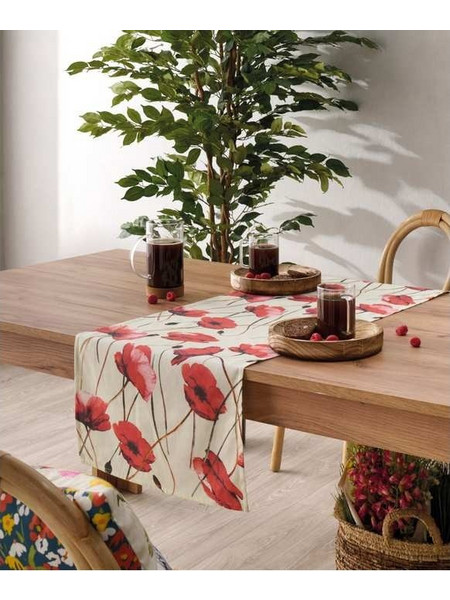 RUNNER 45x140 ΣΕΤ 2ΤΕΜ (SABRINA) - KENTIA HOME SABRINA / 60% ΒΑΜΒΑΚΙ-40% ΠΟΛΥΕΣΤΕΡ