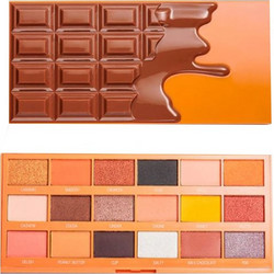 Makeup Revolution I Heart Peanut Butter Cup Chocolate Παλέτα Σκιών 18gr
