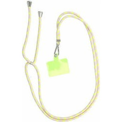 Swing Λουράκι Ώμου / Λαιμού Για Κινητά 6mm Grey-Yellow