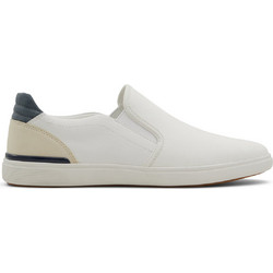 Ανδρικό λευκό slip-on παπούτσι SAREDON