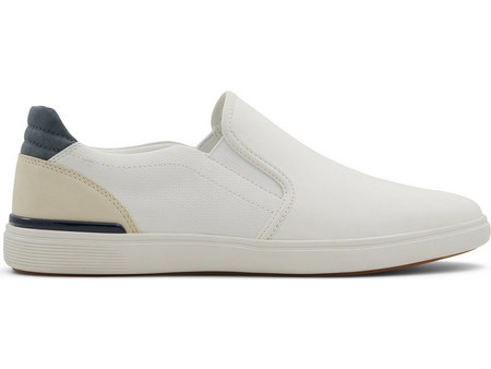 Ανδρικό λευκό slip-on παπούτσι SAREDON