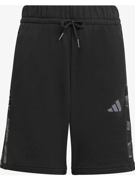 Adidas Αθλητική Παιδική Βερμούδα Μαύρη JC7498