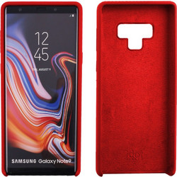 Idol 1991 Velvet TPU Back Cover Red (Galaxy Note 9)