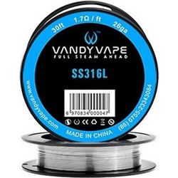 VandyVape SS 316L 0,5mm 24 AWG Default Title