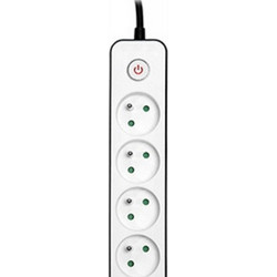 Bormann Bcr1011 Πολύμπριζο 4 Θέσεων 3X1.5Mm,Με Διακόπτη BCR1011 BORMANN (066286)