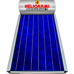 Helioakmi Megasun Ηλιακός Θερμοσίφωνας 200lt 2.62m² Glass Διπλής Ενέργειας