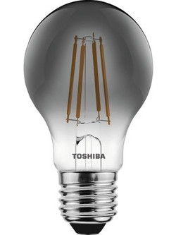 TOSHIBA LED FILAMENT SMOKY A60 E27 4.5W 1800K DIMMABLE
