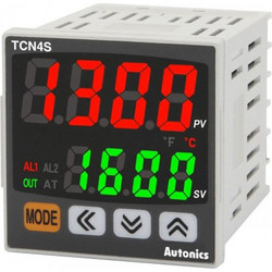 Ελεγκτής θερμοκρασίας 48x48mm 230V 2 Alarm Out TCN4S-24R Autonics